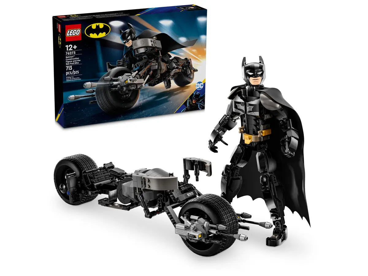 LEGO DC Batman 76273 Batman™ Construction Figure and the Bat-Pod Bike