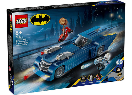 LEGO DC Batman 76274 Batman with the Batmobile vs. Harley Quinn & Mr. Freeze