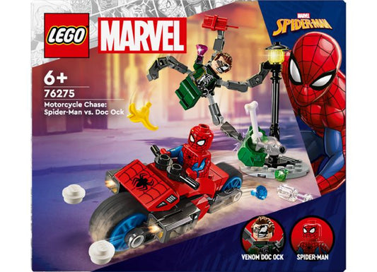 LEGO Marvel 76275 Motorcycle Chase: Spider-Man vs. Doc Ock