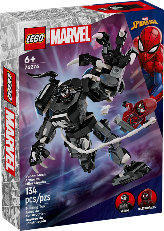 LEGO Marvel 76276 Venom Mech Armour vs. Miles Morales