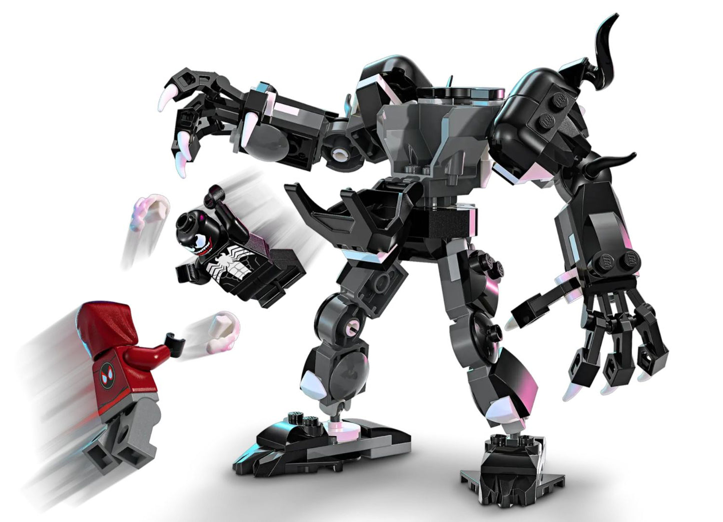 LEGO Marvel 76276 Venom Mech Armour vs. Miles Morales