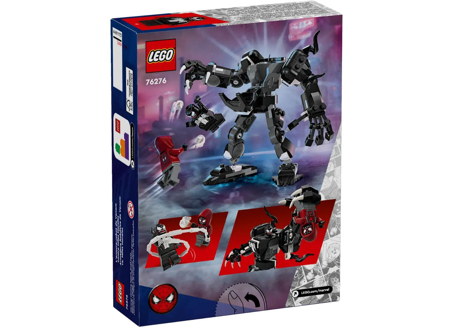 LEGO Marvel 76276 Venom Mech Armour vs. Miles Morales