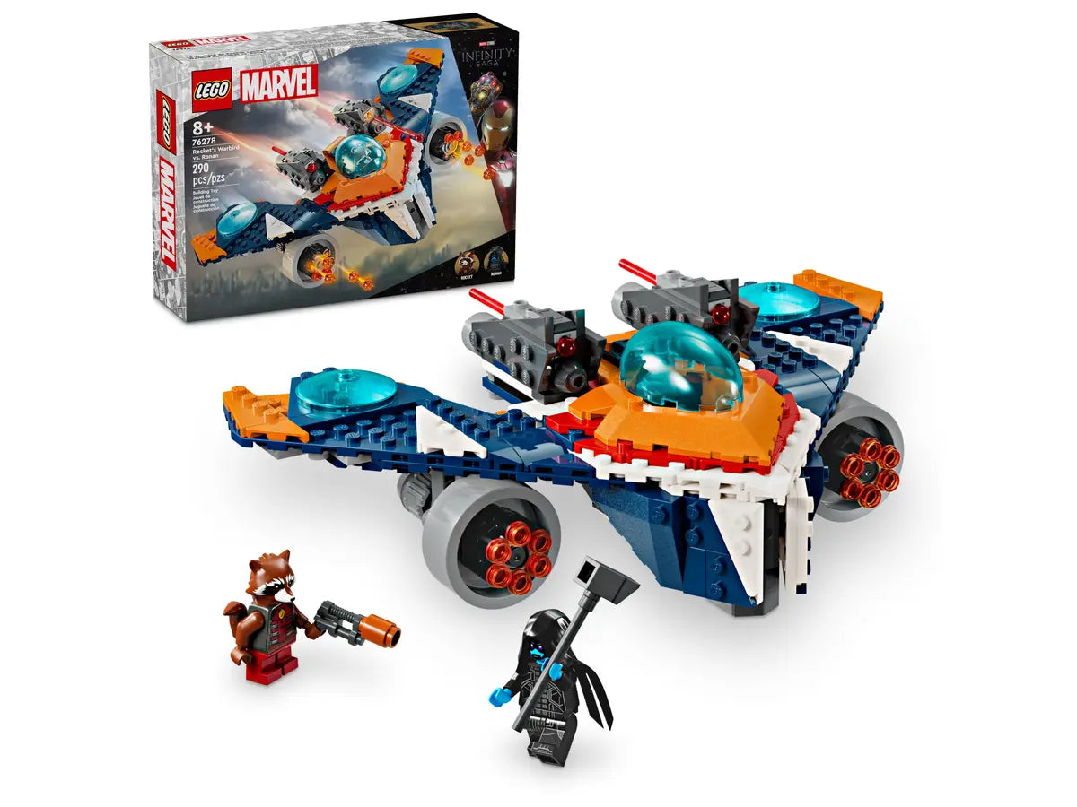 LEGO Marvel 76278 Rocket’s Warbird vs. Ronan