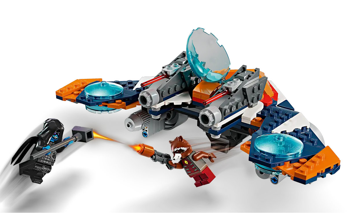 LEGO Marvel 76278 Rocket’s Warbird vs. Ronan