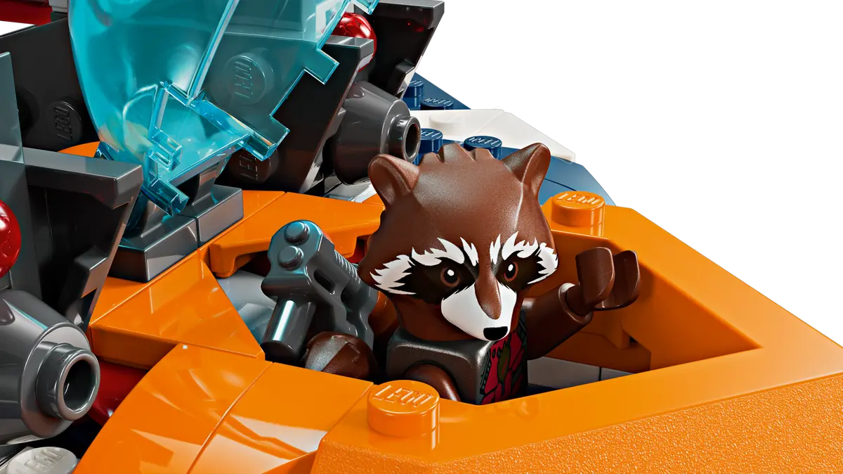 LEGO Marvel 76278 Rocket’s Warbird vs. Ronan