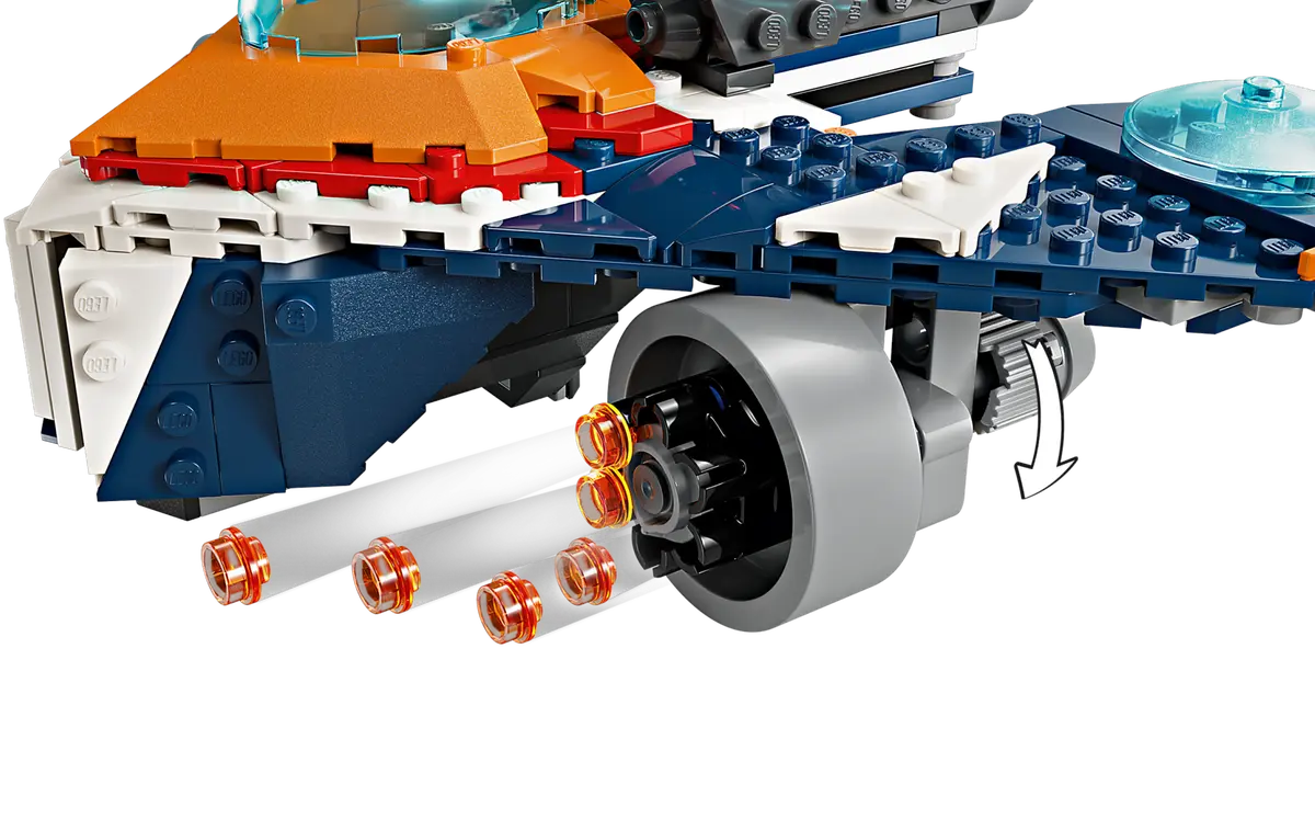 LEGO Marvel 76278 Rocket’s Warbird vs. Ronan