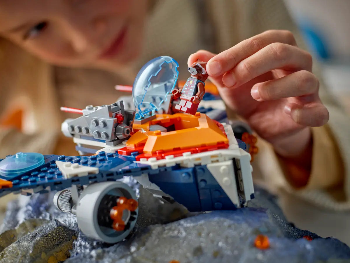 LEGO Marvel 76278 Rocket’s Warbird vs. Ronan