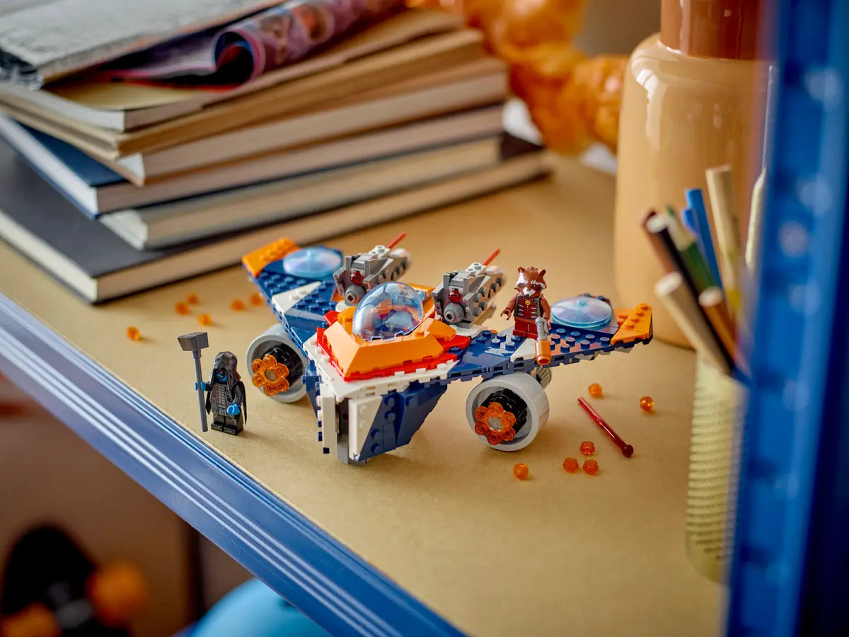 LEGO Marvel 76278 Rocket’s Warbird vs. Ronan
