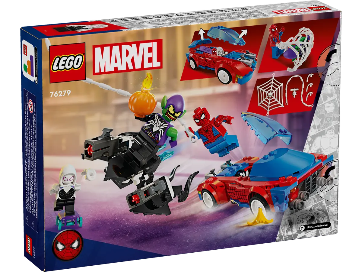 LEGO Marvel 76279 Spider-Man Race Car & Venom Green Goblin