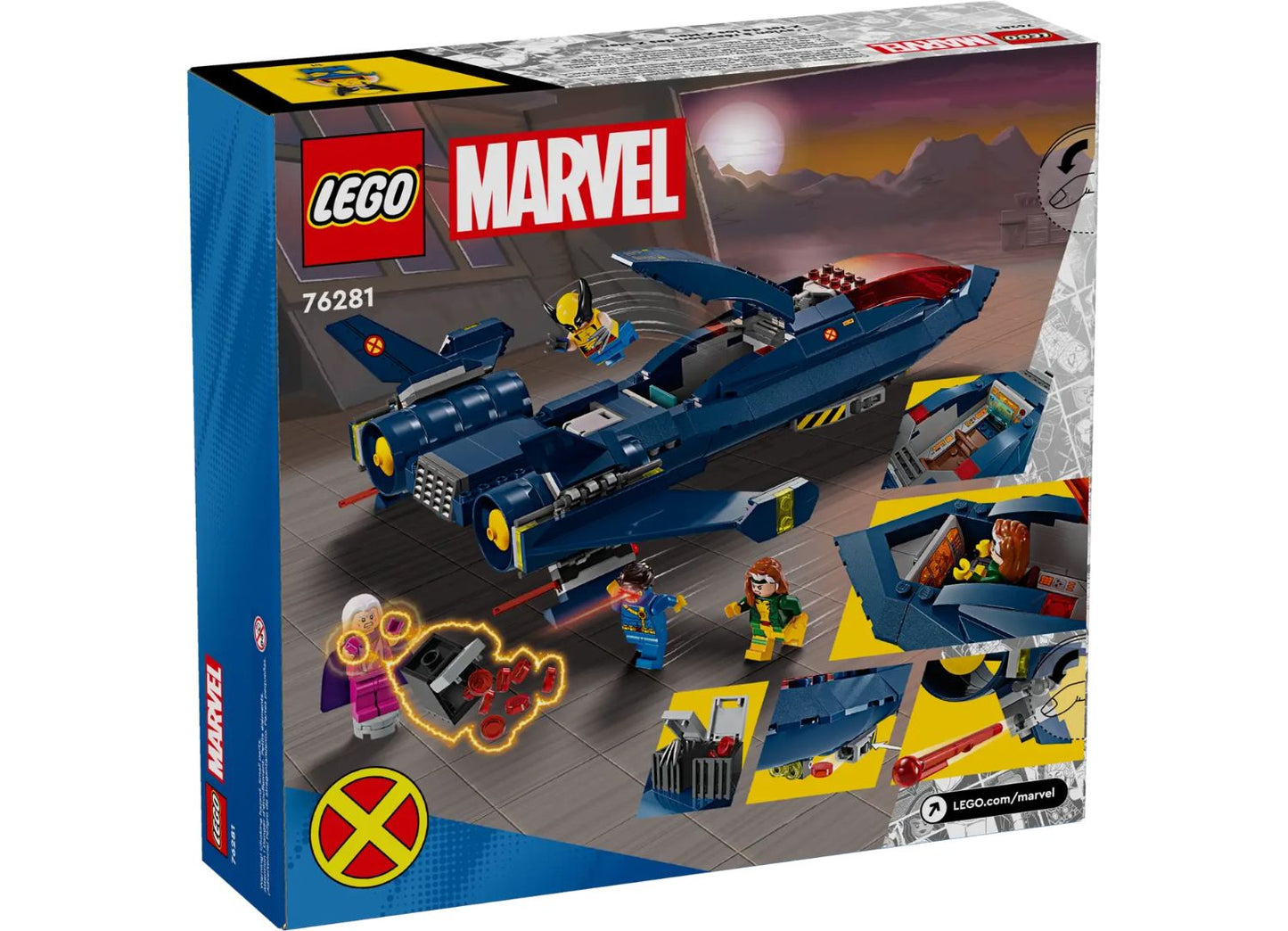 LEGO Marvel 76281 X-Men X-Jet
