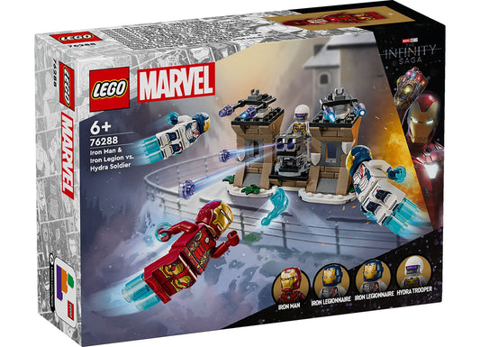 LEGO Marvel 76288 Age Of Ultron Iron Man & Iron Legion Vs. Hydra Soldier