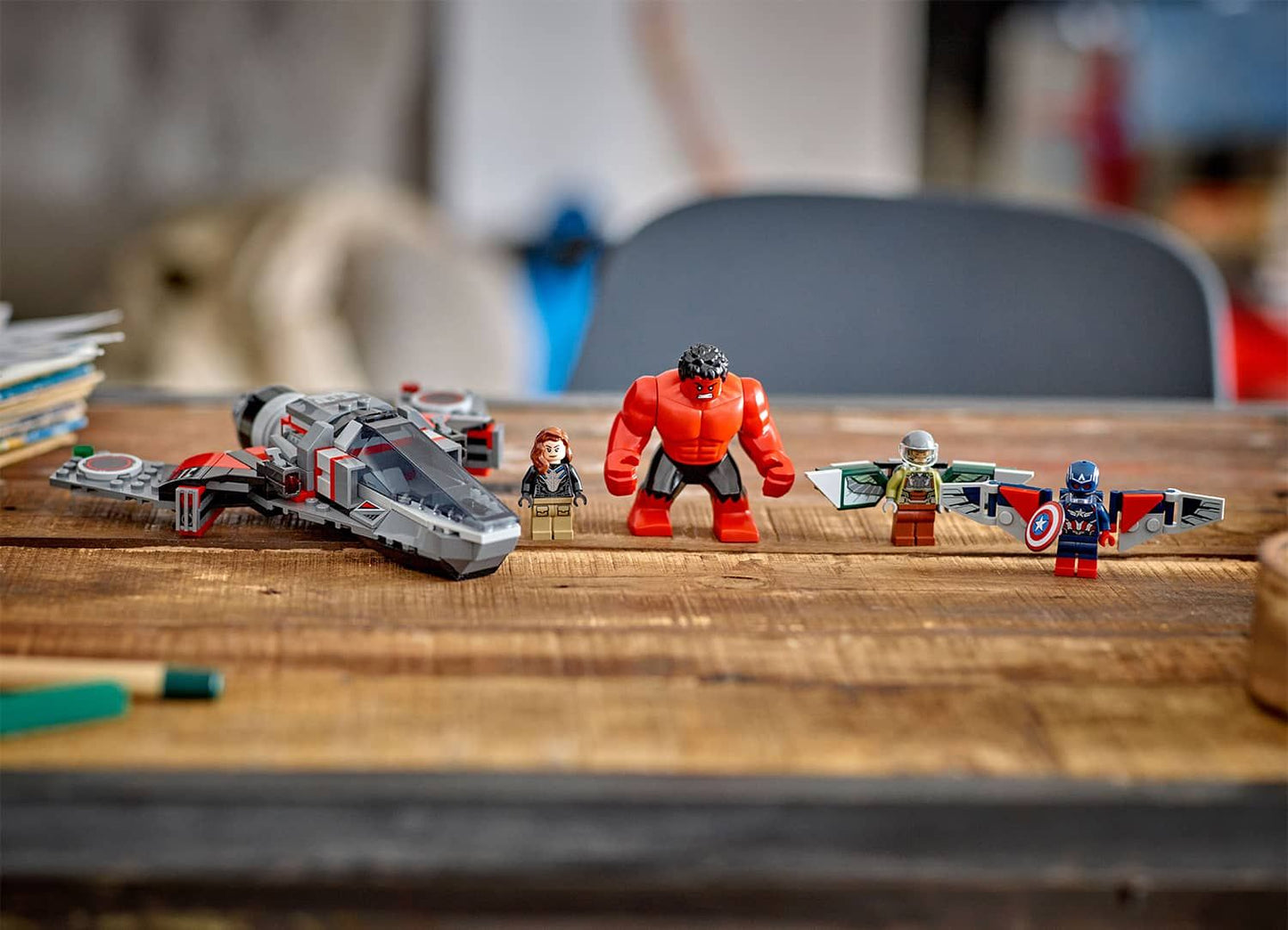 LEGO Marvel 76292 Captain America vs. Red Hulk Battle