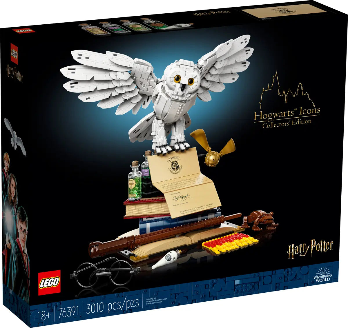 LEGO Harry Potter 76391 Hogwarts Icons Collectors' Edition