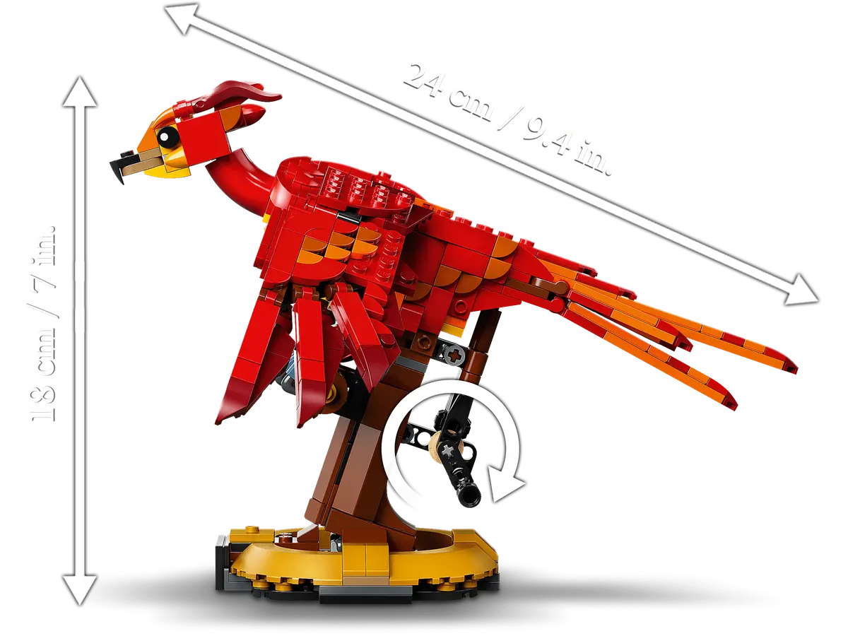 LEGO Harry Potter 76394 Fawkes Dumbledore's Phoenix