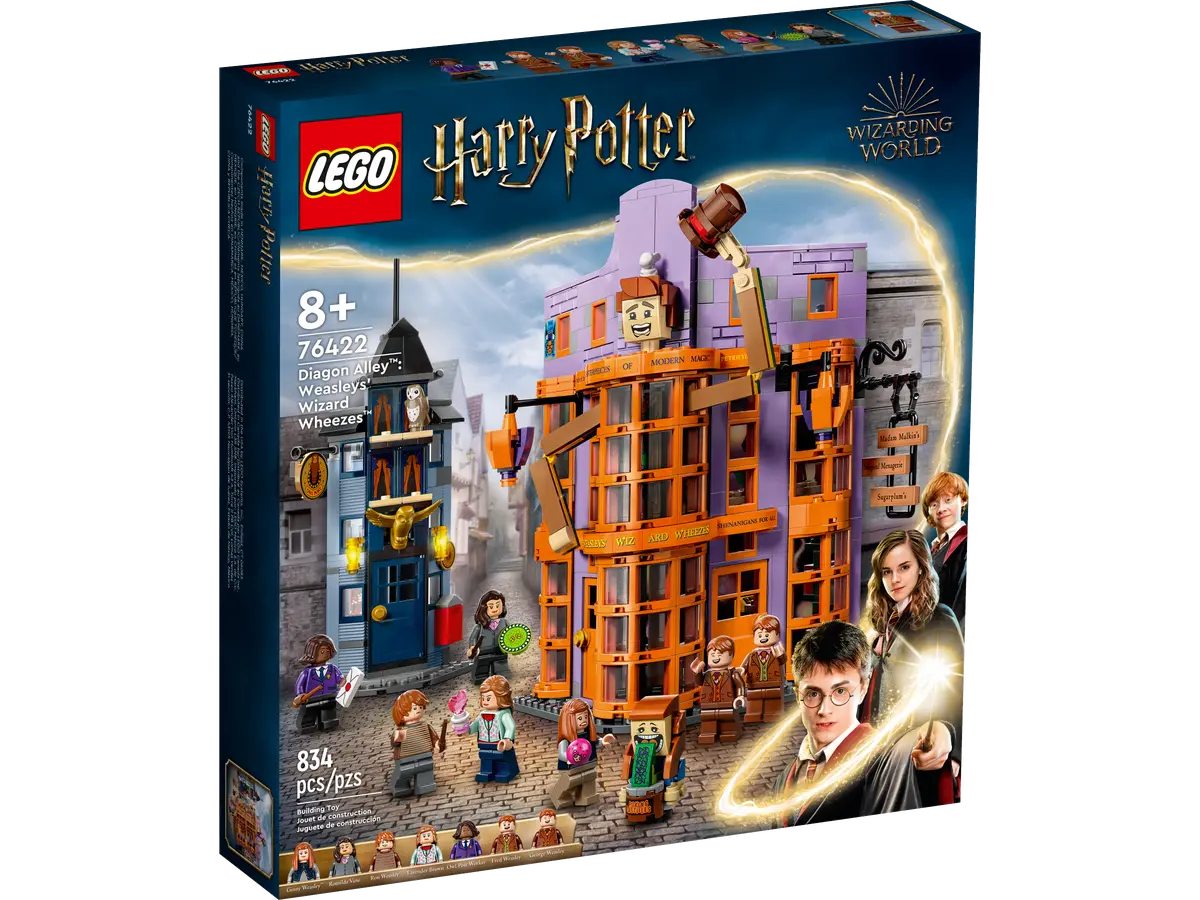 LEGO Harry Potter 76422 Diagon Alley: Weasleys' Wizard Wheezes