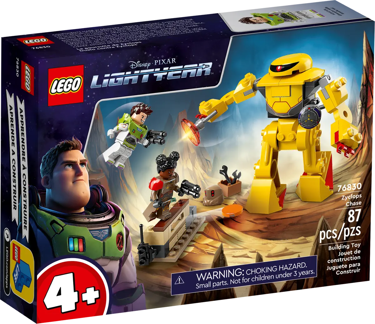 LEGO Disney Lightyear 76830 Zyclops Hunt