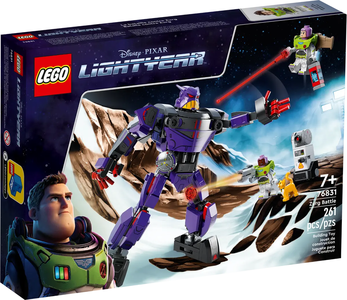 LEGO Disney Lightyear 76831 Zurg Duel