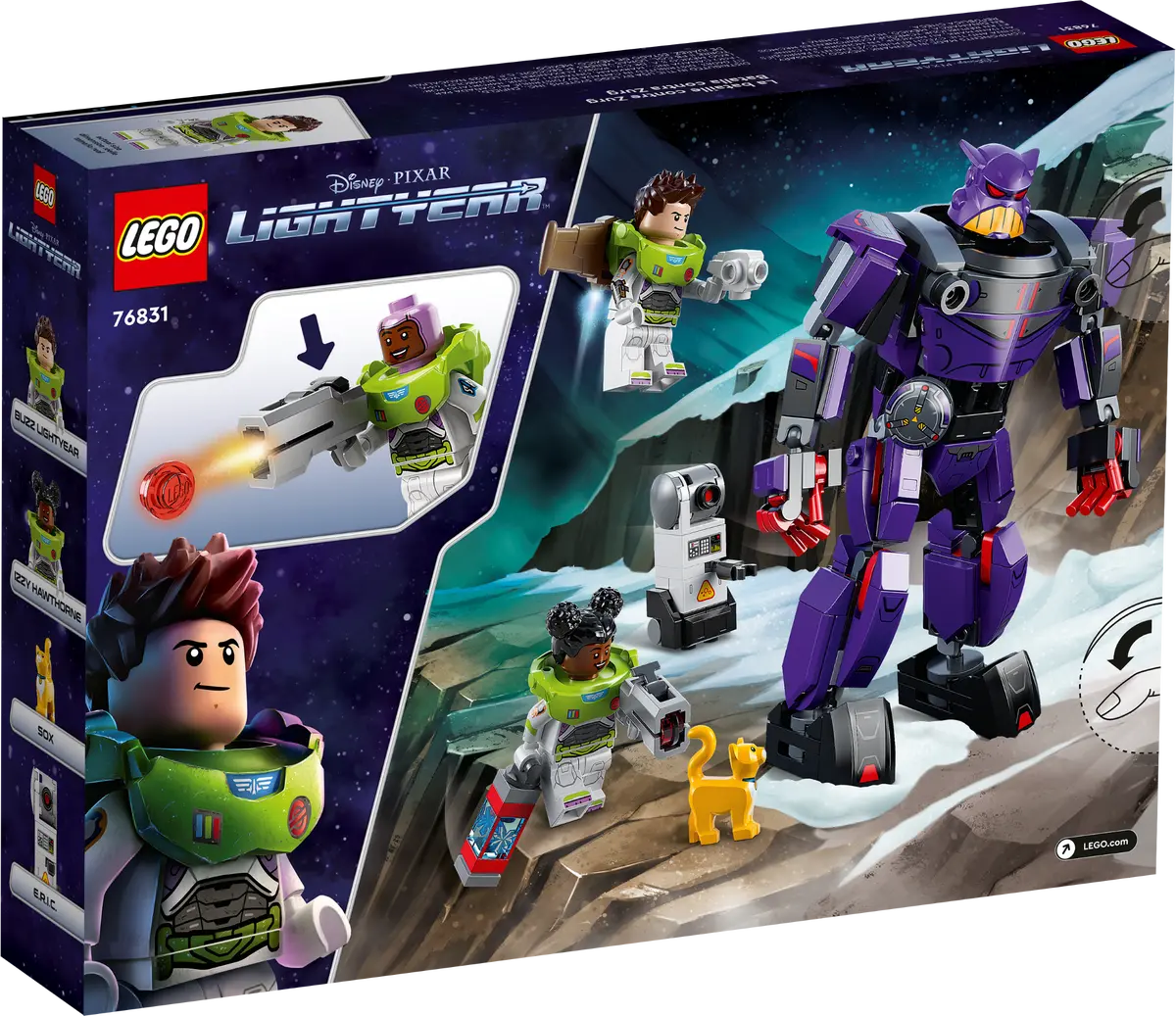 LEGO Disney Lightyear 76831 Zurg Duel