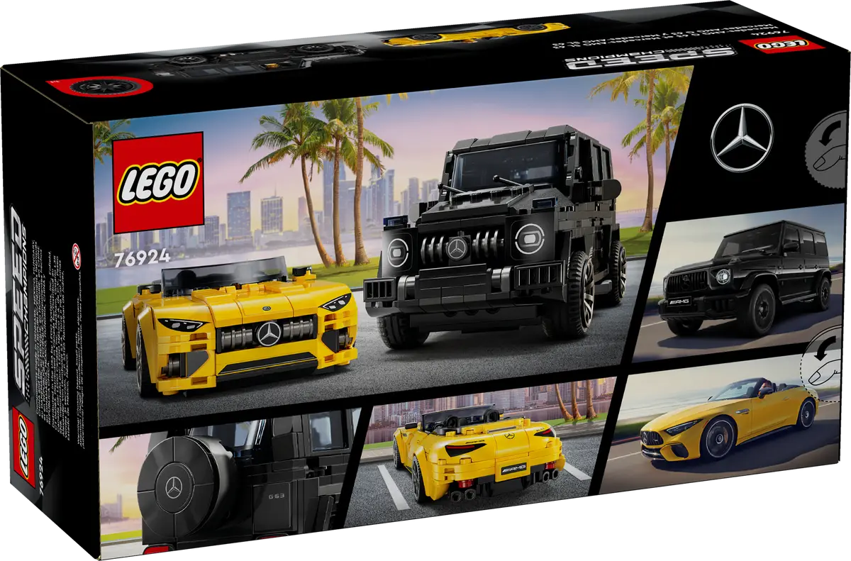 LEGO Speedchampions 76924 Mercedes-AMG G 63 & Mercedes-AMG SL 63