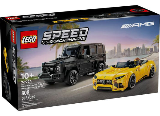 LEGO Speedchampions 76924 Mercedes-AMG G 63 & Mercedes-AMG SL 63