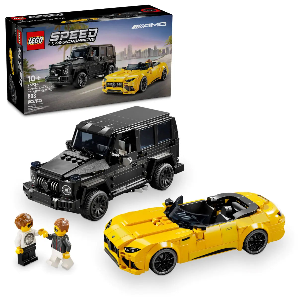 LEGO Speedchampions 76924 Mercedes-AMG G 63 & Mercedes-AMG SL 63