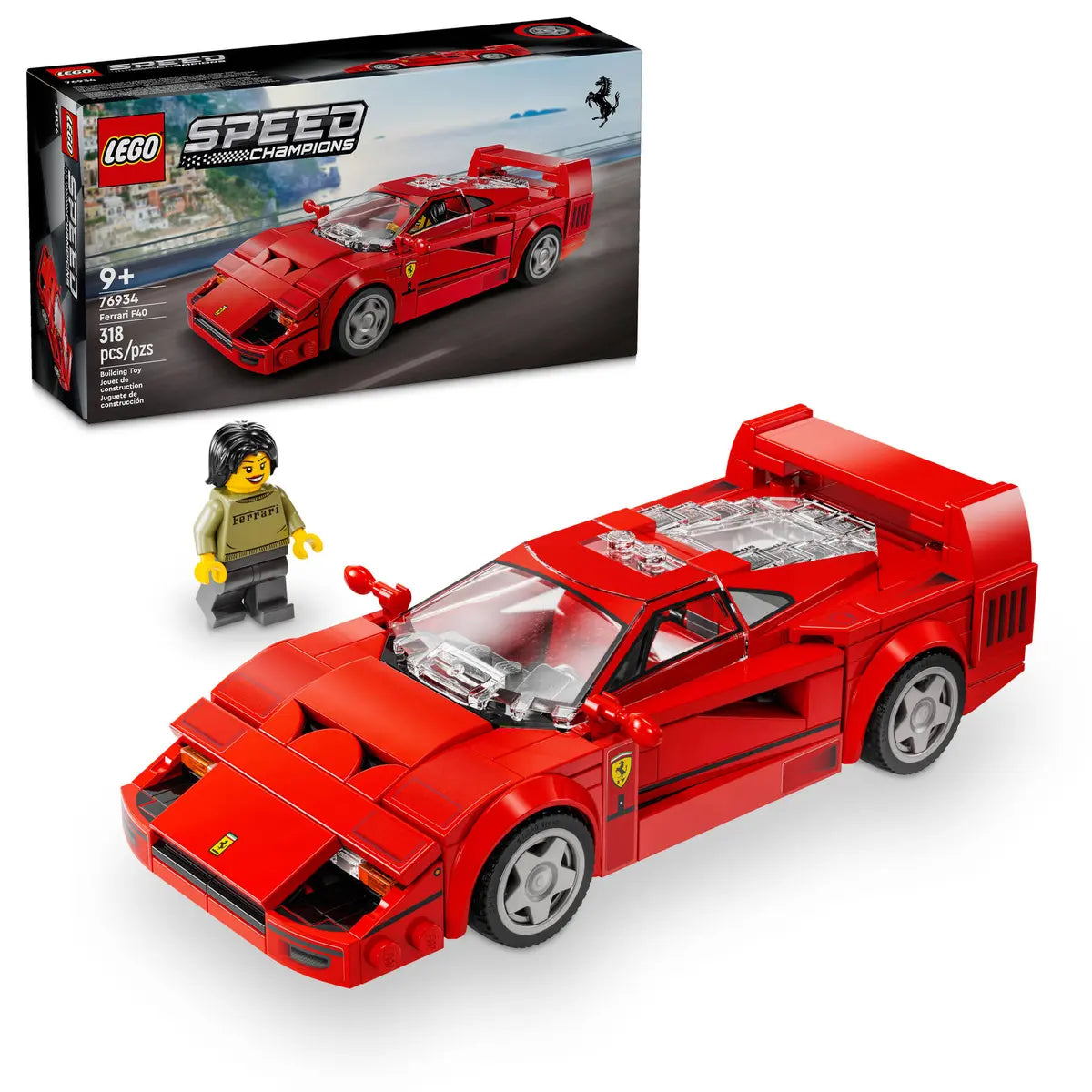 LEGO Speedchampions 76934 Ferrari F40 Supercar