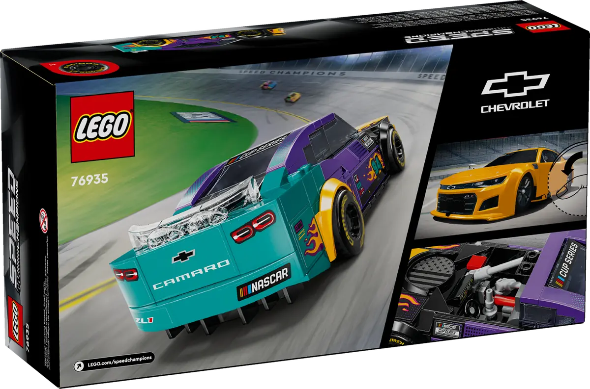 LEGO Speedchampions 76935 NASCAR Next Gen Chevrolet Camaro ZL1