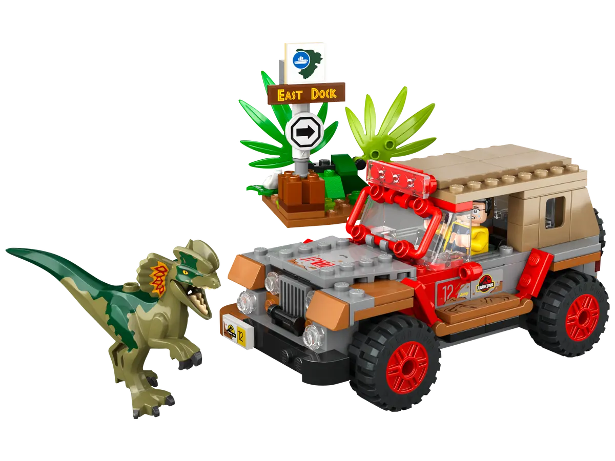 LEGO Jurassic Park 76958 Dilophosaurus Ambush