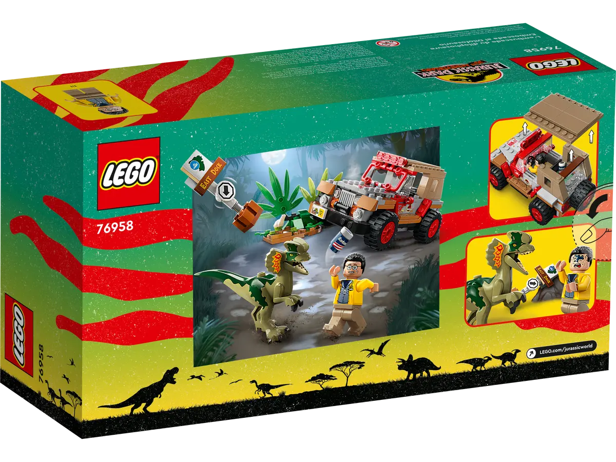 LEGO Jurassic Park 76958 Dilophosaurus Ambush