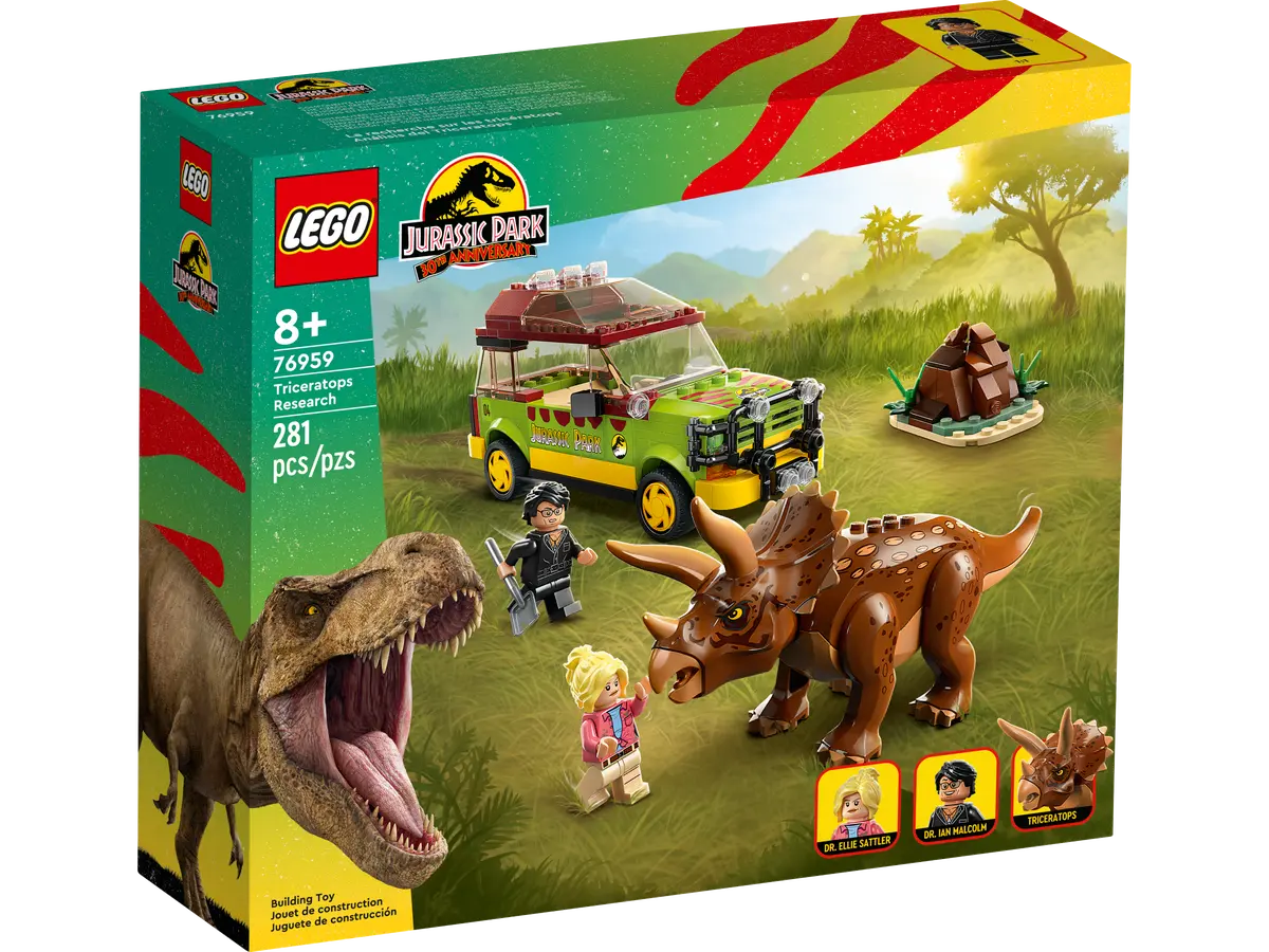 LEGO Jurassic Park 76959 Triceratops Research