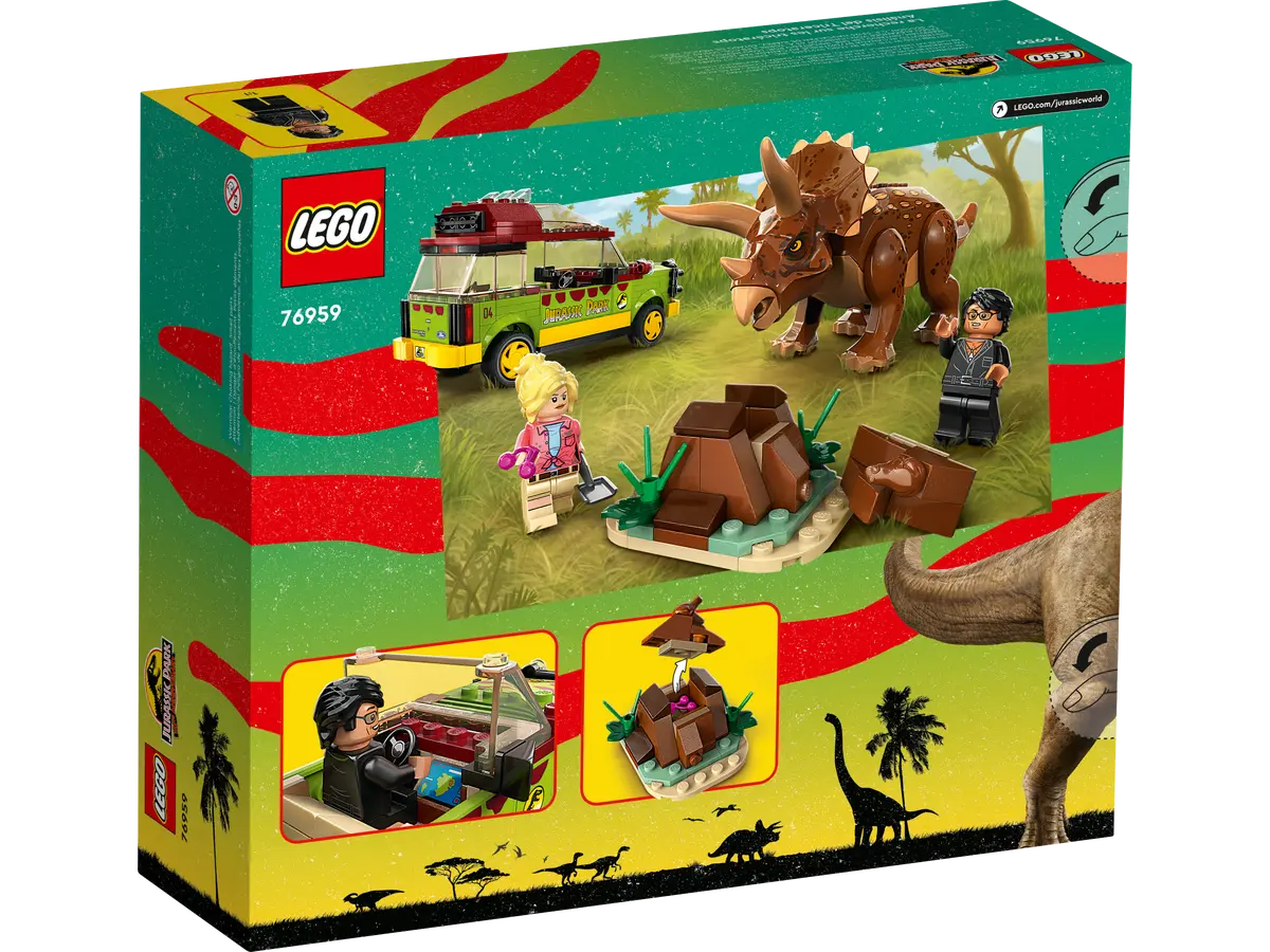 LEGO Jurassic Park 76959 Triceratops Research