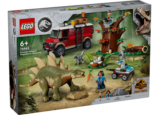 LEGO Jurassic World 76965 Dinosaur Missions: Stegosaurus Discovery