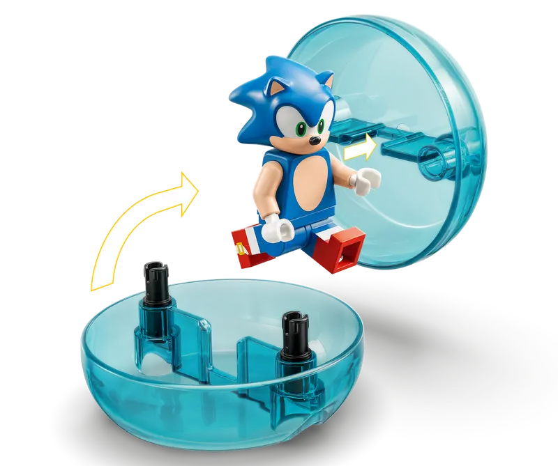 LEGO Sonic The Hedgehog 76990 Sonic's Speed Sphere Challenge