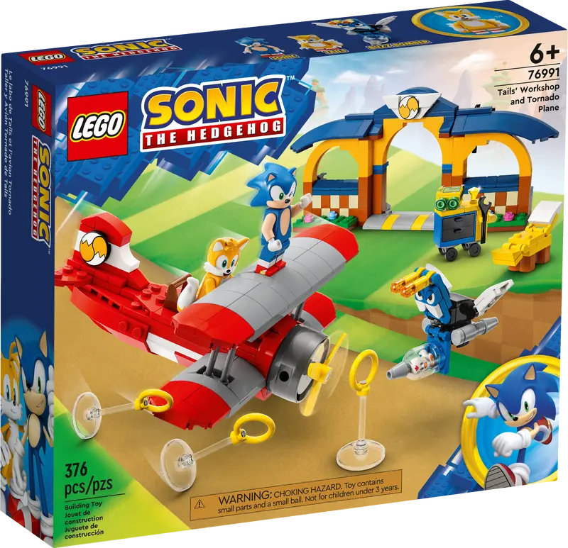 LEGO Sonic The Hedgehog 76991 Tails Tornado