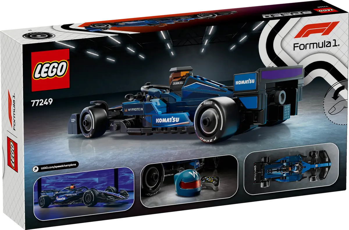 LEGO Speedchampions 77249 Williams Racing FW46 F1® Race Car