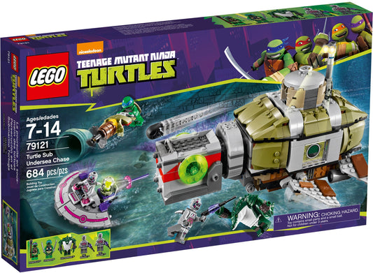 LEGO Teenage Mutant Ninja Turtles 79121 Turtle Sub Undersea Chase