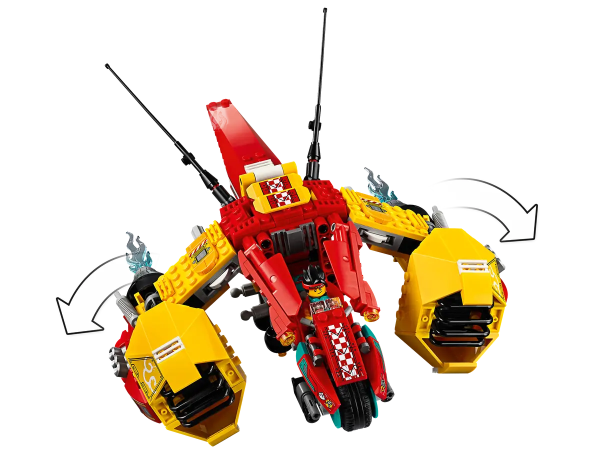 LEGO Monkie Kid 80008 Monkie Kid's Cloud Jet