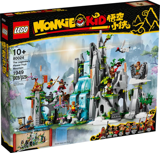 LEGO Monkie Kid 80024 The Legendary Flower Fruit Mountain