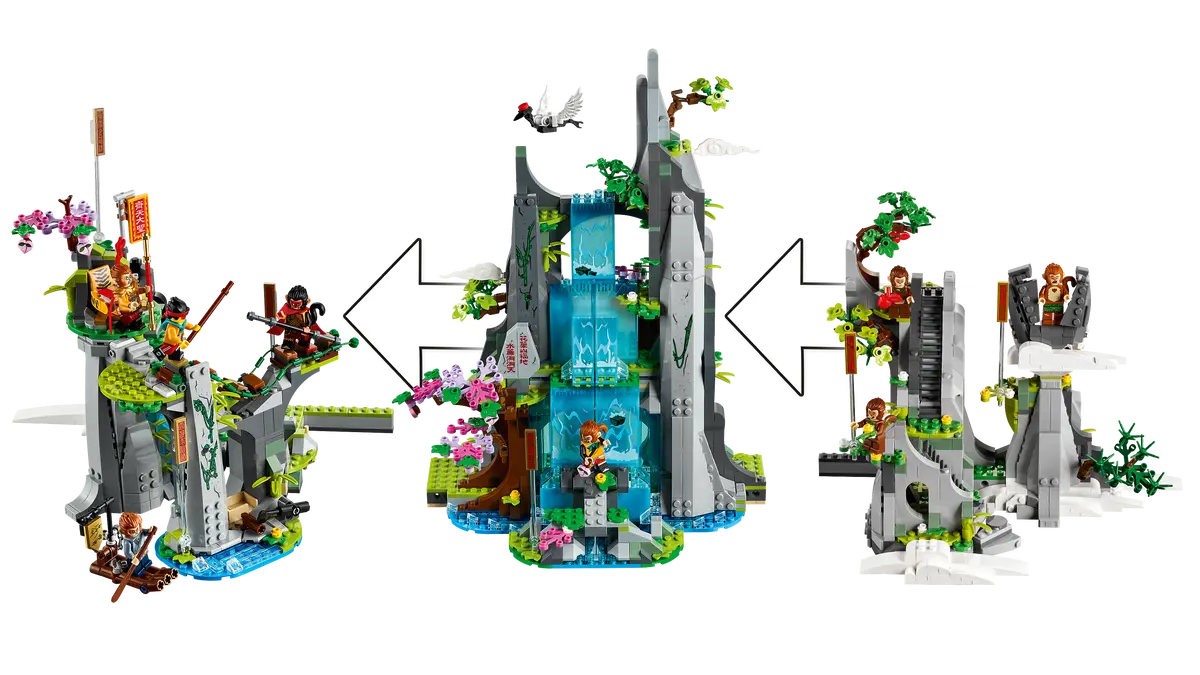 LEGO Monkie Kid 80024 The Legendary Flower Fruit Mountain