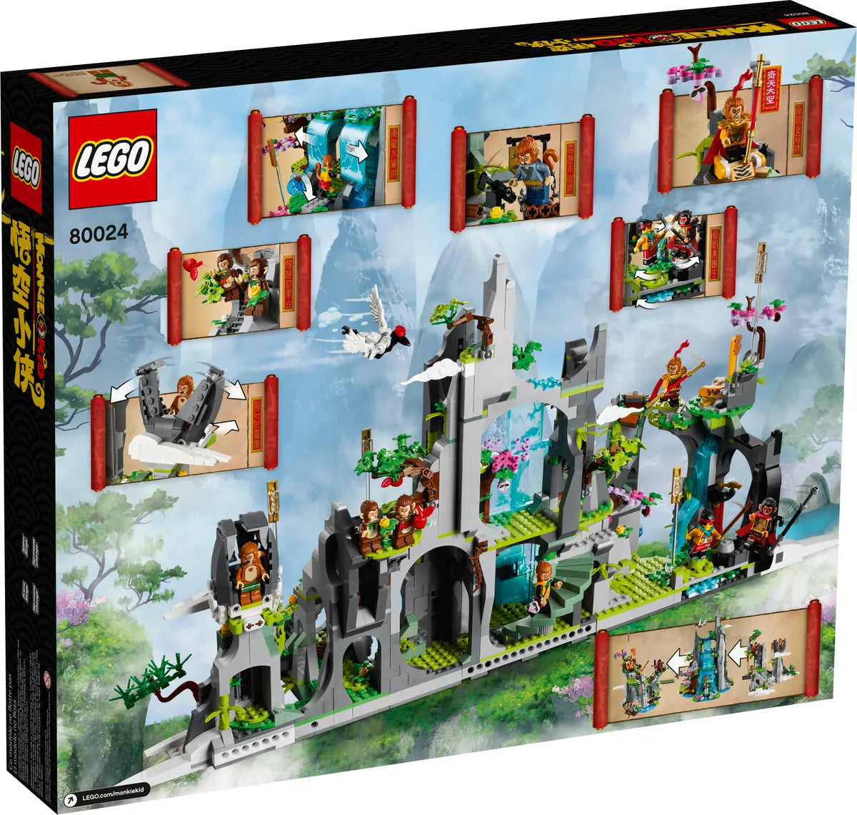 LEGO Monkie Kid 80024 The Legendary Flower Fruit Mountain