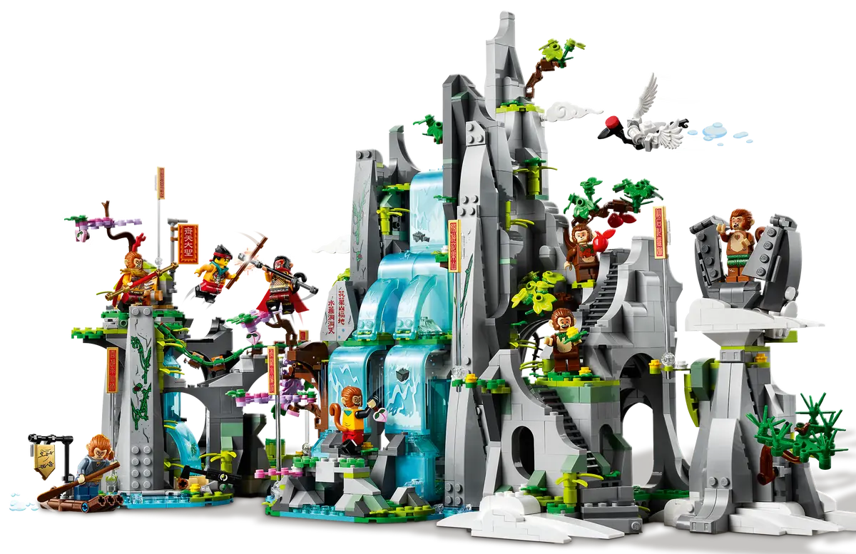 LEGO Monkie Kid 80024 The Legendary Flower Fruit Mountain