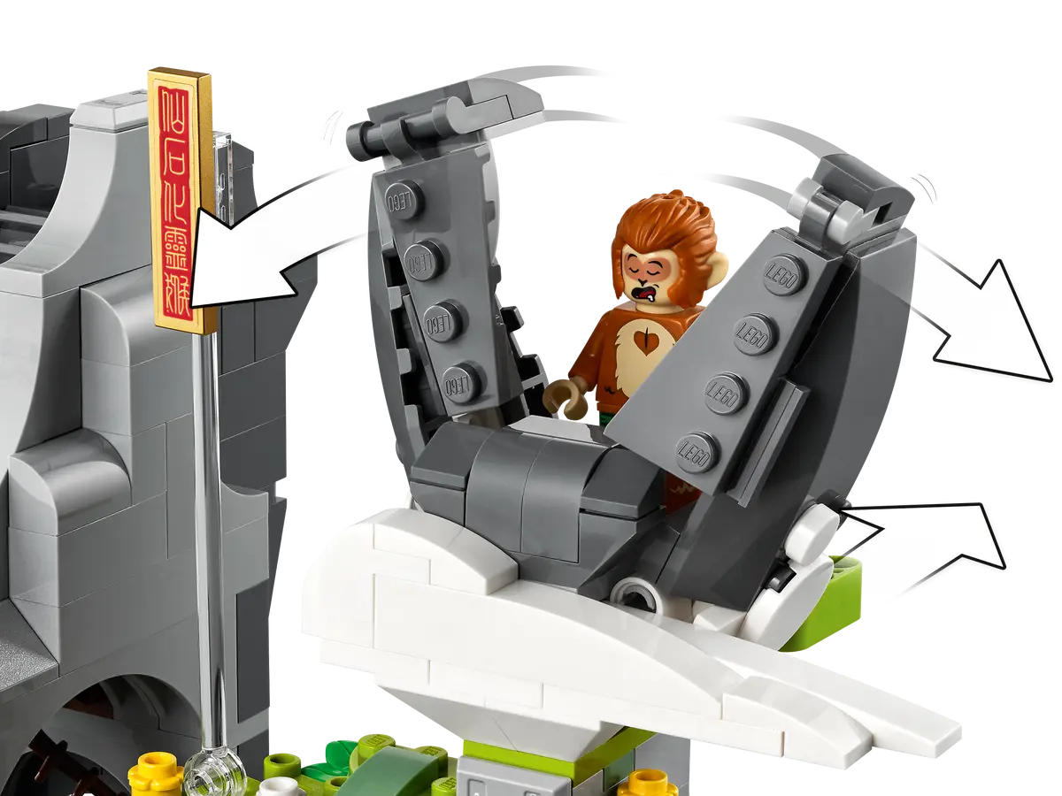 LEGO Monkie Kid 80024 The Legendary Flower Fruit Mountain