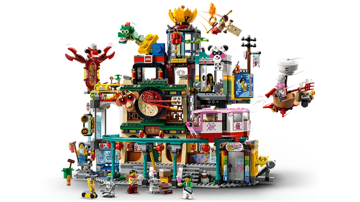 LEGO Monkie Kid 80036 The City of Lanterns