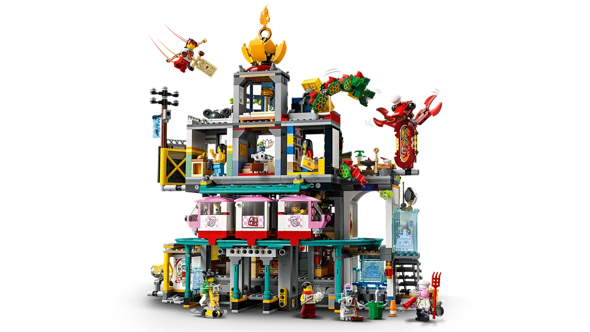 LEGO Monkie Kid 80036 The City of Lanterns