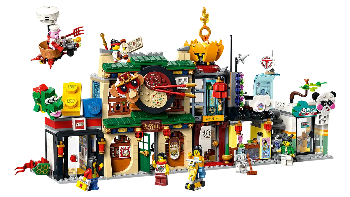 LEGO Monkie Kid 80036 The City of Lanterns