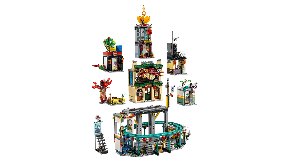 LEGO Monkie Kid 80036 The City of Lanterns