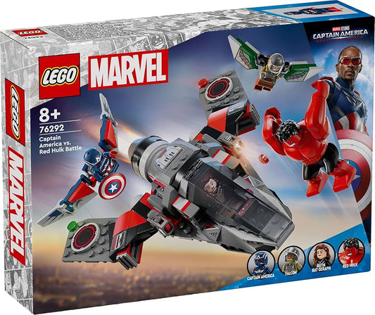 LEGO Marvel 76292 Captain America vs. Red Hulk Battle