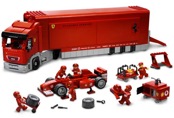 LEGO Racers 8654 Scuderia Ferrari Truck