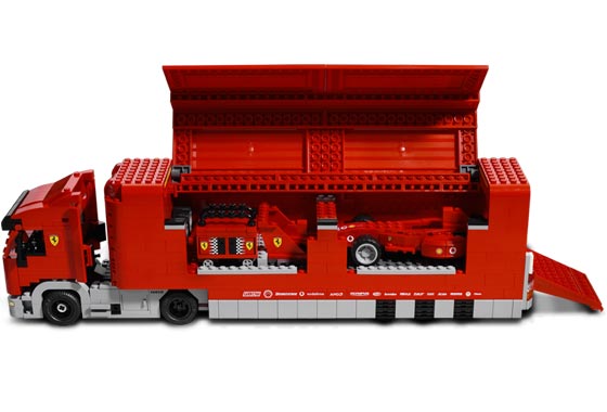 LEGO Racers 8654 Scuderia Ferrari Truck