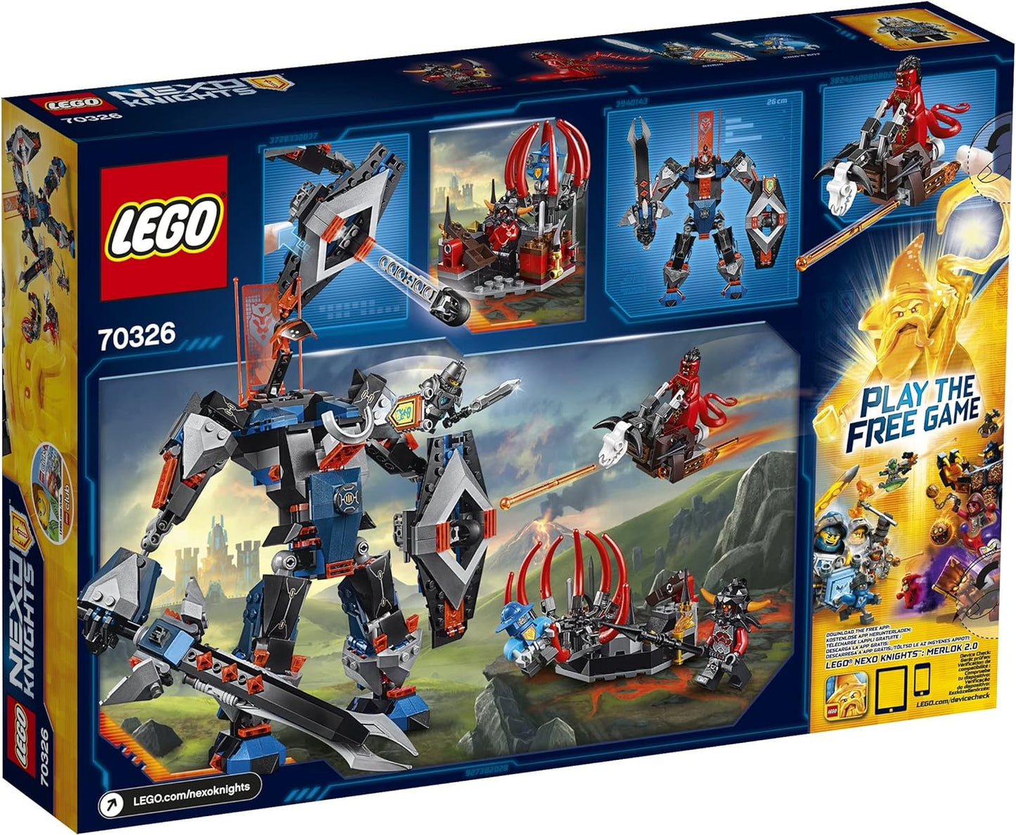 LEGO Nexo Knights 70326 The Black Knight Mech